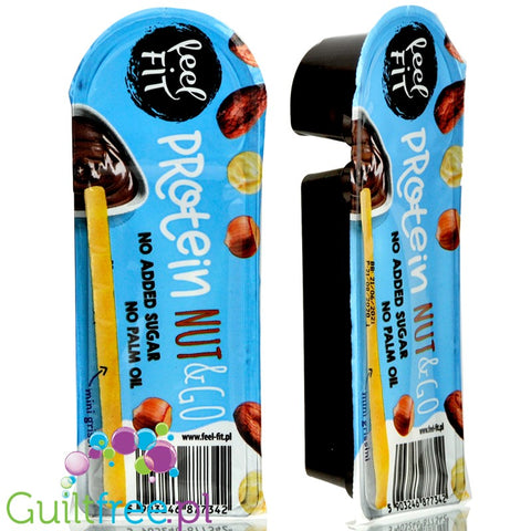 FeelFIT Protein Nut & Go - czekoladowy krem proteinowe & grissini by Feel Fit (feelfit-protein-nut-go-czekoladowy-krem-proteinowe-grissini)