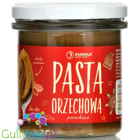 Krukam Pasta Piernikowa - pasta z orzechów ziemnych z daktylami i przyprawami by KruKam (krukam-pasta-piernikowa-pasta-z-orzechow-ziemnych-z-daktylami-i-przyprawami)