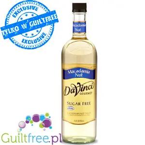 DaVinci Macadamia - syrop Orzechy Macadamia - bez cukru 0 kalorii z naturalnym aromatem by DaVinci Gourmet (syrop-orzechy-macadamia-bez-cukru-0-kalorii-z-naturalnym-aromatem)