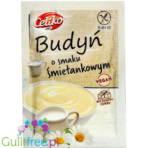 Celiko Śmietanka, bezglutenowy budyń bez cukru i bez słodzików by Celiko (celiko-smietanka-bezglutenowy-budyn-bez-cukru-i-bez-slodzikow)