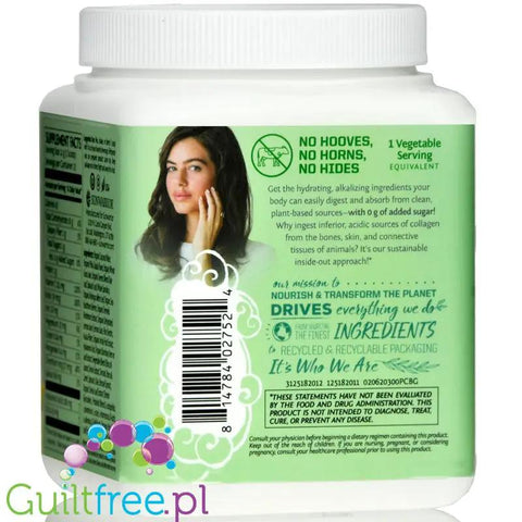 Sunwarrior Beauty Greens Collagen Booster Pina Colada - wegańska formuła stymulująca by Sunwarrior (sunwarrior-beauty-greens-collagen-booster-pina-colada-300g)