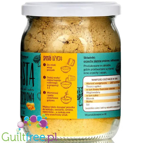 Krukam Pasta Orzechowa w proszku z prażonych orzechów bez soli i cukru by KruKam (krukam-pasta-orzechowa-w-proszku-250g)