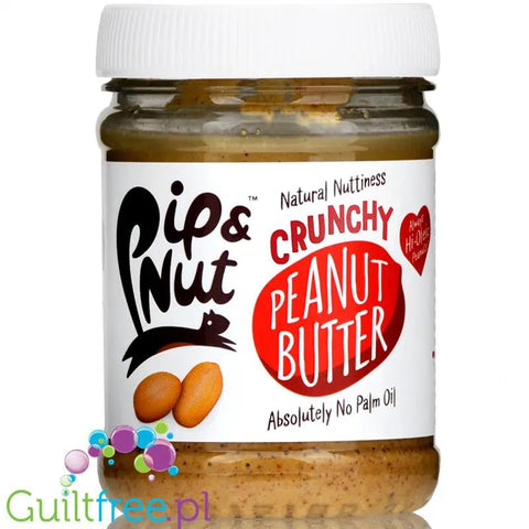 Pip & Nut Crunchy Peanut - masło orzechowe z kawałkami orzechów by Pip & Nut (pip-nut-crunchy-peanut-maslo-orzechowe-z-kawalkami-orzechow)