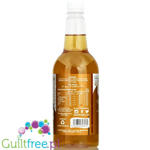 Skinny Food Barista Bonfire Toffee 1L - syrop zero kalorii do kawy, bez cukru by Skinny Food (skinny-food-barista-coffee-syrup-bonfire-toffee-1l-syrop-zero-kalorii-do-kawy-bez-cukru)