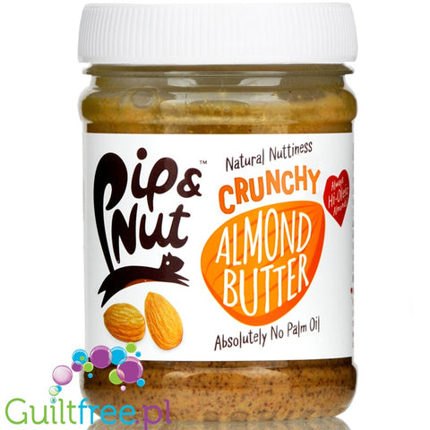 Pip & Nut Crunchy Almond masło migdałowe z kawałkami migdałów by Pip & Nut (pip-nut-crunchy-almond-maslo-migdalowe-z-kawalkami-migdalow)
