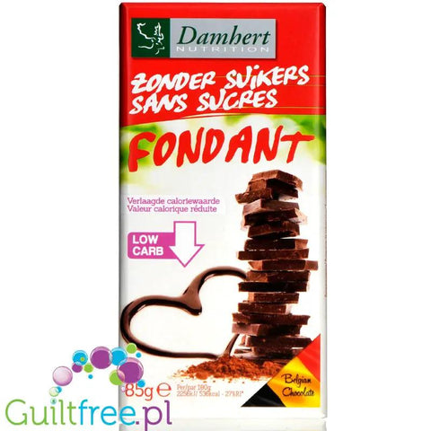 Damhert Fondant - ciemna czekolada 45% bez dodatku cukru by Damhert (damhert-fondant-ciemna-czekolada-45-bez-dodatku-cukru)