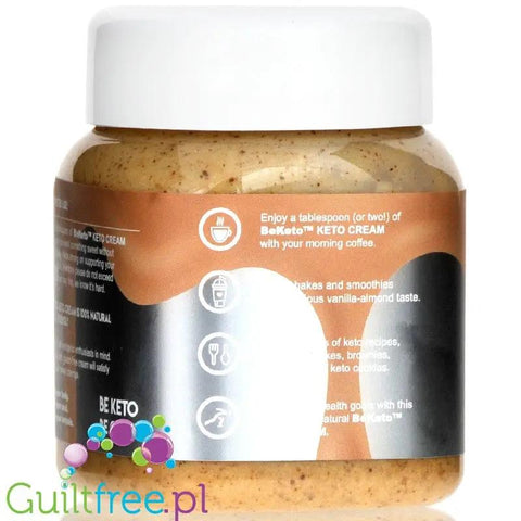 BeKeto Keto Krem™ Vanilla Almond - krem waniliowo-migdałowy z MCT by BeKETO (beketo-keto-krem-vanilla-almond-krem-waniliowo-migdalowy-z-mct)
