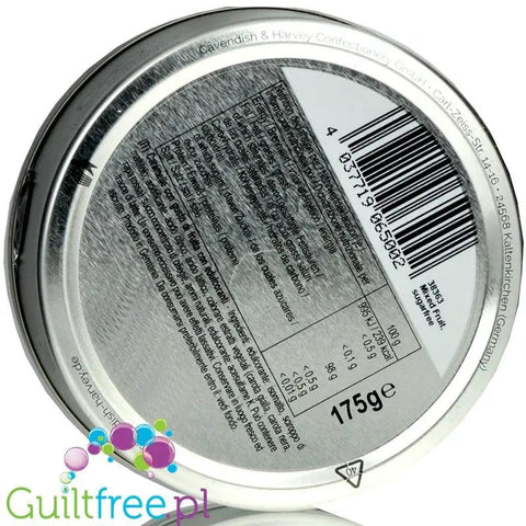 Cavendish & Harvey Mixed Fruit - landrynki bez cukru w metalowej puszce by Cavendish & Harvey (cavendish-harvey-mixed-fruit-landrynki-bez-cukru-w-metalowej-puszce)