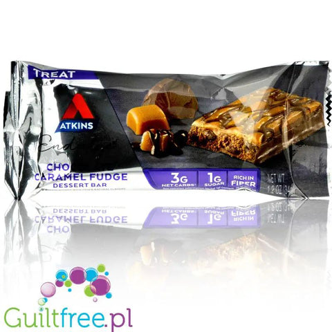 Atkins Endulge Chocolate Caramel Fudge 130kcal - baton czekoladowo-karmelowy bez cukru by Atkins (atkins-chocolate-caramel-fudge)