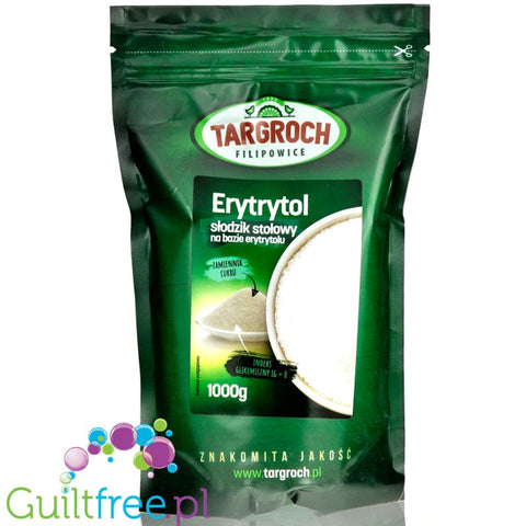 Targroch Erytrol 1kg - czyty erytrytol sypki słodzik 0kcal by Targroch (targroch-erytrol-1kg-czyty-erytrytol-sypki-slodzik-0kcal)