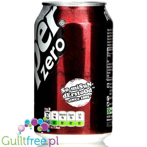 Dr Pepper Diet UK bez cukru, w puszce 330ml by Dr Pepper (dr-pepper-diet)