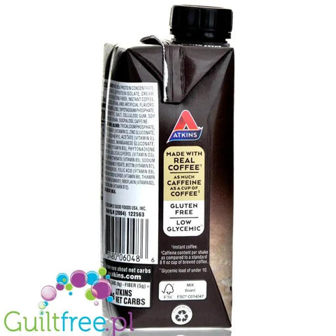 Atkins Iced Coffee RTD Protein Vanilla Latte - gotowy kawowy koktajl proteinowy z witaminami by Atkins (atkins-nutritionals-iced-coffee-rtd-protein-vanilla-latte-gotowy-koktajl-proteinowy)