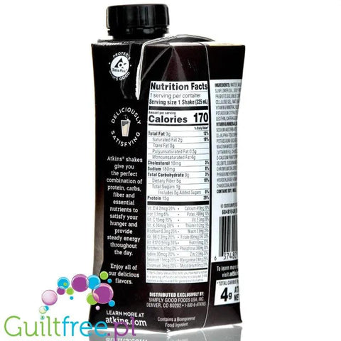 Atkins Iced Coffee RTD Protein Cafe Au Lait - gotowy kawowy koktajl proteinowy z witaminami by Atkins (atkins-nutritionals-iced-coffee-rtd-protein-cafe-au-lait-gotowy-koktajl-proteinowy)
