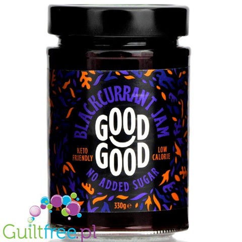 Good Good Keto Blackcurrant - dżem z czarnej porzeczki bez cukru, tylko 36kcal w 100g by Good Good Keto (good-good-keto-blackcurrant-dzem-z-czarnej-porzeczki-bez-cukru-tylko-36kcal-w-100g)