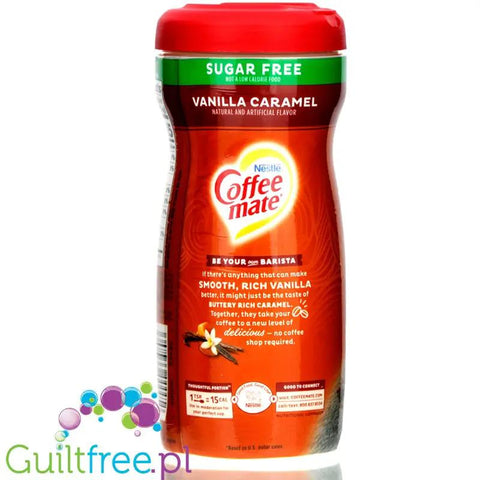 Nestle Coffeemate Vanilla Caramel - 'śmietanka' do kawy bez laktozy by Nestlé (nestle-coffeemate-vanilla-caramel)