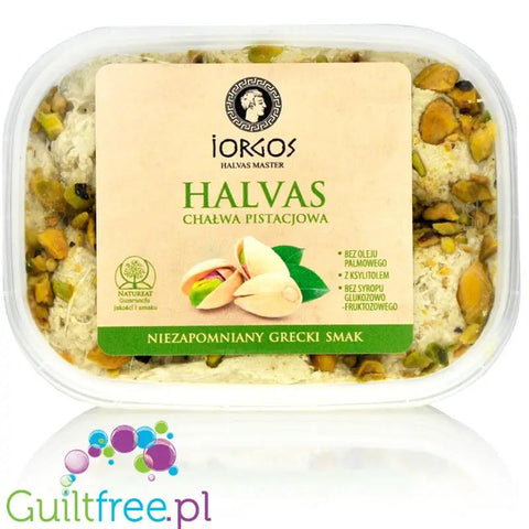 Iorgos Halvas - Chałwa pistacjowa z ksylitolem by Iorgos Halvas (iorgos-halvas-chalwa-pistacjowa-z-ksylitolem)