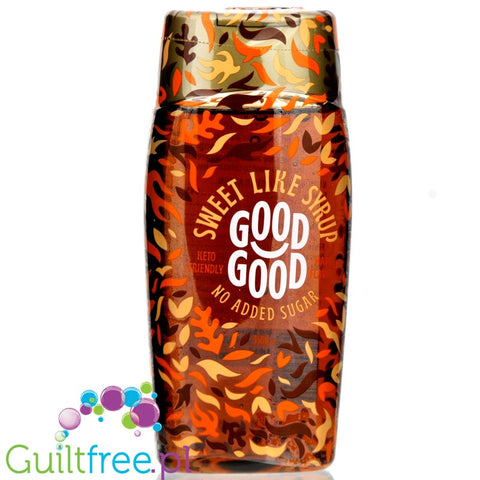 Good Good Keto Maple Syrup - gęsty syrop błonnikowy bez cukru, jak klonowy by Good Good Keto (good-good-keto-friendly-sweet-like-syrup-maple)