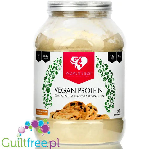 Women's Best Vegan Protein Cookies & Cream - wegańska odżywka proteinowa dla kobiet by Women's Best (women-s-best-vegan-protein-cookies-cream-weganska-odzywka-proteinowa-dla-kobiet)