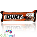 Built Protein Bar, Double Chocolate -17g białka & 130kcal, ultra niskokaloryczny baton białkowy by Built (built-protein-bar-double-chocolate)