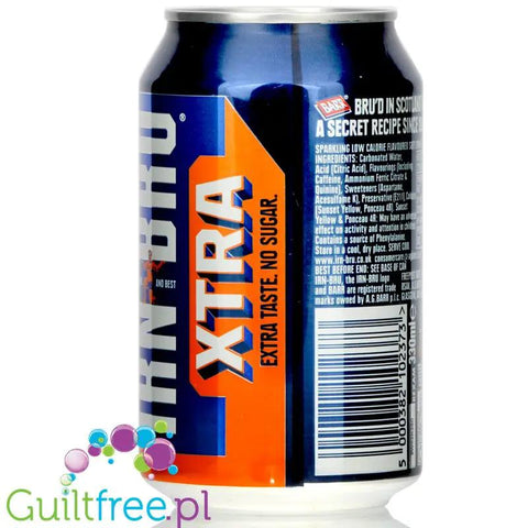 Irn Bru Xtra - szkocki cytrusowy hit bez cukru i kalorii by Irn Bru (irn-bru-xtra-szkocki-cytrusowy-hit-bez-bez-cukru-i-kalorii)