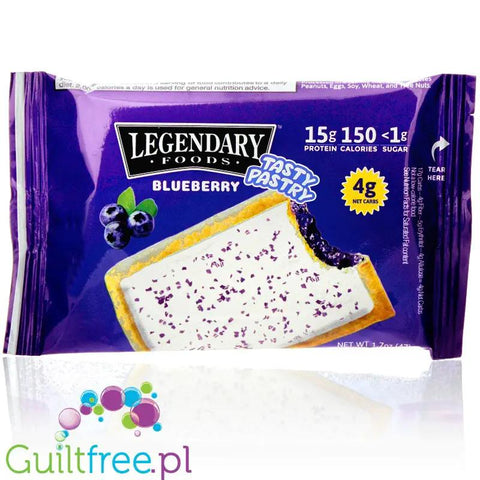 Legendary Foods Tasty Pastry Blueberry - nadziewane ciacho na ciepło bez cukru, jak Pop Tarts by Legendary Foods (legendary-foods-tasty-pastry-blueberry-nadziewane-ciacho-na-cieplo-bez-cukru-jak-pop-tarts)
