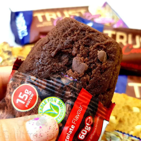 USN Trust Protein Cookie Bar Double Chocolate - mocno czekoladowe ciacho proteinowe 15g białka by USN (Ultimate Sports Nutrition) (usn-trust-protein-cookie-bar-double-chocolate-mocno-czekoladowe-ciacho-proteinowe-15g-bialka)
