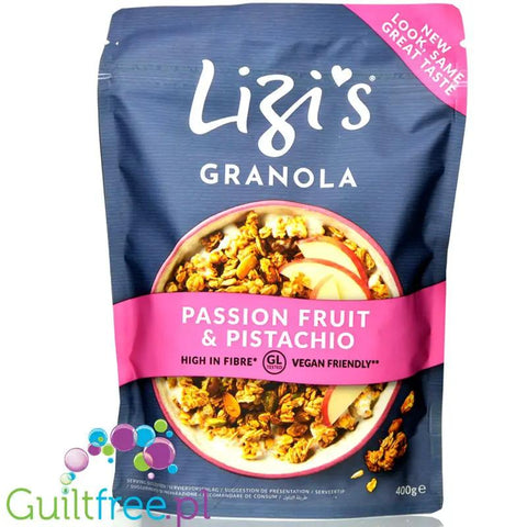 Lizi's Granola Pistachio & Passionfruit - owsiana granola Marakuja & Pistacje GL7 by Lizi's Granola (lizi-s-granola-pistachio-passionfruit-owsiana-granola-marakuja-pistacje-gl7)