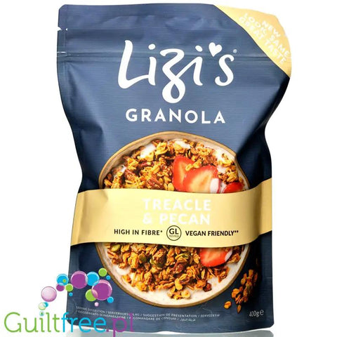 Lizi's Granola Treacle & Pecan - owsiana granola z pekanami i melasą GL7,3 by Lizi's Granola (lizi-s-ranola-gl73-owsiana-z-pekanami-i-melasa-05kg)