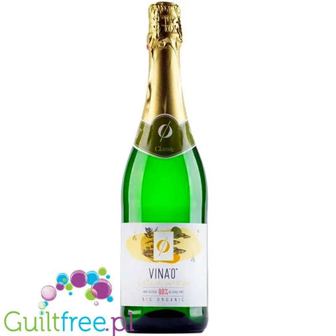 Vina'0° le Classic Pétillant - organiczne białe półwytrawne bezalkoholowe wino musujące 21kcal by wina bezalkolowe, różne marki (vina-0-le-classic-petillant-organiczne-musujace-wino-bezalkoholowe)