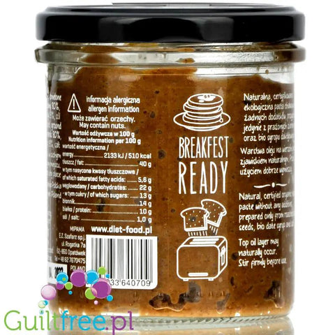 Diet Food Halva Paste - BIO krem chałwowy z syropem daktylowym by Diet Food (diet-food-halva-paste-bio-krem-chalwowy-z-syropem-daktylowym)