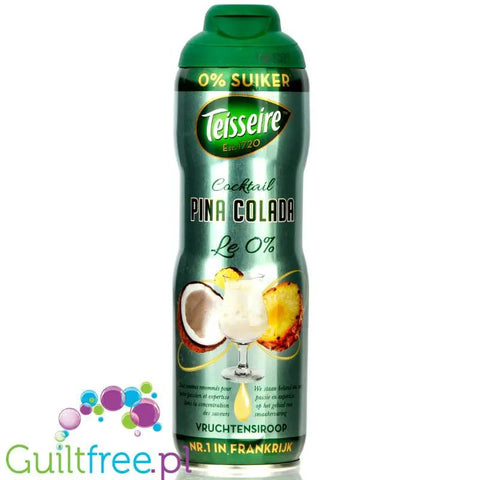 Teisseire 0% Piña Colada - syrop do rozcieńczania bez cukru by Teisseire (teisseire-0-pina-colada-syrop-do-rozcienczania-bez-cukru)