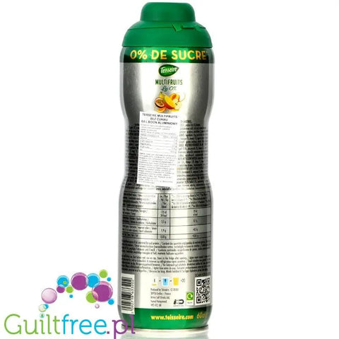Teisseire 0% Multifruits - syrop bez dodatku cukru, Wieloowocowy, na 4,8L napoju by Teisseire (teisseire-0-multifruits-syrop-bez-dodatku-cukru-wieloowocowy-na-48l-napoju)