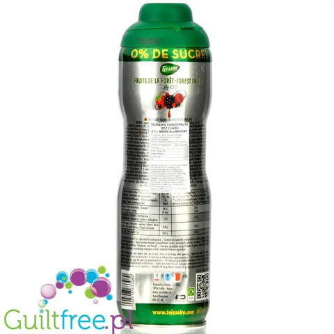 Teisseire 0% Forest Fruits - syrop do rozcieńczania bez cukru, smak Owoce Leśne by Teisseire (teisseire-0-forest-fruits-syrop-do-rozcienczania-bez-cukru)