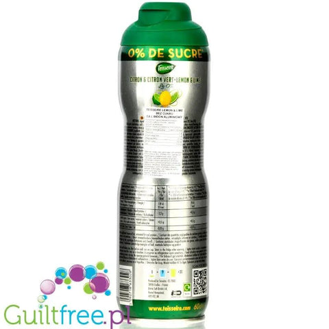 Teisseire 0% Lemon & Lime - syrop do rozcieńczania bez cukru, Cytryna i Limonka by Teisseire (teisseire-0-lemonlime-syrop-do-rozcienczania-bez-cukru)