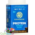 Sunwarrior Protein Warrior Blend, Chocolate 0,75kg - wegańska organiczna odżywka białkowa z goji i MCT by Sunwarrior (sunwarrior-protein-warrior-blend-chocolate-075kg-weganska-orgniczna-odzywka-bialkowa-z-goji-i-mct)