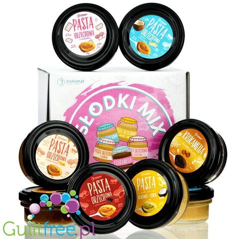 Krukam Sampler Box - zestaw past Słodki Mix 8 x 30 g by KruKam (krukam-sampler-box-zestaw-past-slodki-mix-8-x-30-g)
