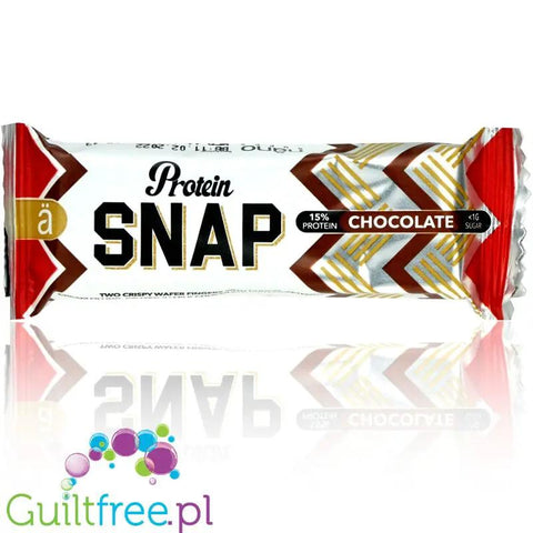 Nano Ä Protein Snap, Chocolate - wafelek w mlecznej czekoladzie jak KitKat bez cukru by ä Nano (nano-ae-protein-snap-chocolate-a-la-kitkat-bez-cukru)