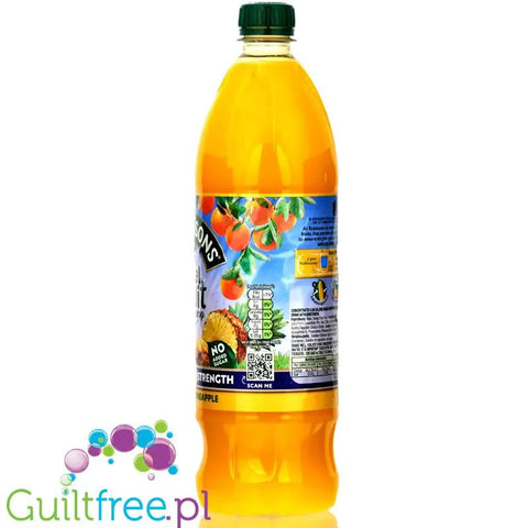 Robinsons Double Strength Orange & Pineapple Squash - skoncentrowany syrop do rozcieńczania bez cukru i kalorii by Robinson's (robinsons-double-strength-orange-pineapple-squash-skoncentrowany-syrop-do-rozcienczania-bez-cukru-i-kalorii)