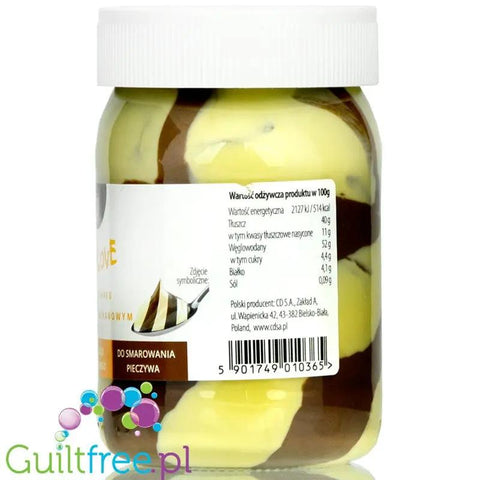 CD DuoLove Banana Nut - krem o smaku orzechowo-bananowym bez dodatku cukru, bez oleju palmowego) by CD Miody i Kremy (cd-duolove-banana-nut-krem-o-smaku-orzechowo-bananowym-bez-dodatku-cukru-bez-oleju-palmowego)