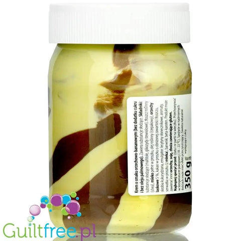 CD DuoLove Banana Nut - krem o smaku orzechowo-bananowym bez dodatku cukru, bez oleju palmowego) by CD Miody i Kremy (cd-duolove-banana-nut-krem-o-smaku-orzechowo-bananowym-bez-dodatku-cukru-bez-oleju-palmowego)