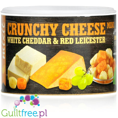 MixIt Crunchy Cheese White Cheddar & Red Leicester 70g - mieszanka chrupiących serów bez węglowodanów by Mix.It (mixit-crunchy-cheese-white-cheddar-red-leicester)