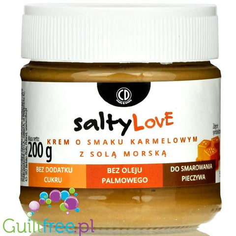 CD SaltyLove - krem bez cukru o smaku karmelowym z solą morską, bez oleju palmowego by CD Miody i Kremy (cd-saltylove-krem-bez-cukru-o-smaku-karmelowym-z-sola-morska-bez-oleju-palmowego-1)