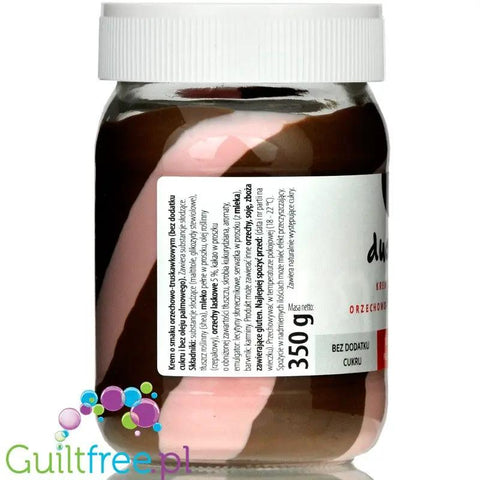 CD DuoLove Strawberry Nut - krem o smaku truskawkowo-orzechowym bez dodatku cukru, bez oleju palmowego by CD Miody i Kremy (cd-duolove-strawberry-nut-krem-o-smaku-truskawkowo-orzechowym-bez-dodatku-cukru-bez-oleju-palmowego)
