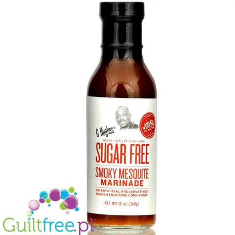 G. Hughes Smoky Mesquite Marinade 5kcal - wędzona marynata do mięs, bez cukru i glutenu by G.Hughes Smokehouse (g-hughes-smoky-mesquite-marinade-5kcal-wedzona-marynata-do-mies-bez-cukru-i-glutenu)