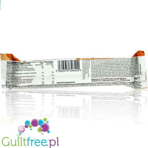 Phd Smart Plant Salted Caramel - wegański baton proteinowy bez cukru, Solony Karmel & Orzechy Ziemne by PhD (phd-smart-plant-salted-caramel-weganski-baton-proteinowy-bez-cukru)