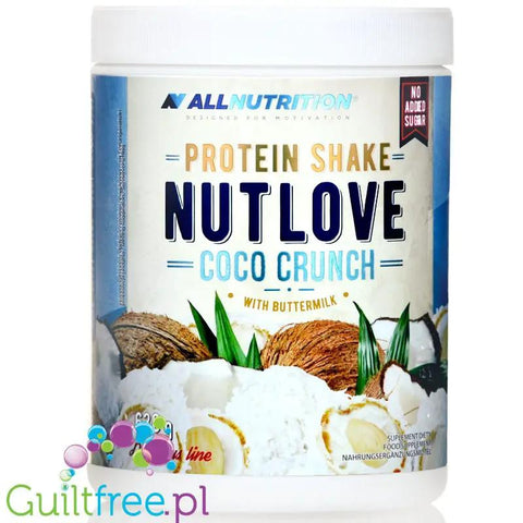 Allnutrition Nutlove Protein Shake Coco Crunch - kremowy szejk z kazeiną by AllNutrition (allnutrition-nutlove-protein-shake-coco-crunch)
