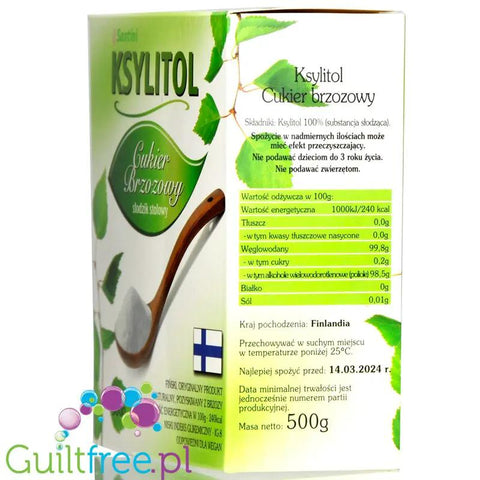 Santini ksylitol oryginalny z fińskiej brzozy 0,5kg by Santini (santini-ksylitol-oryginalny-z-finskiej-brzozy-05kg)