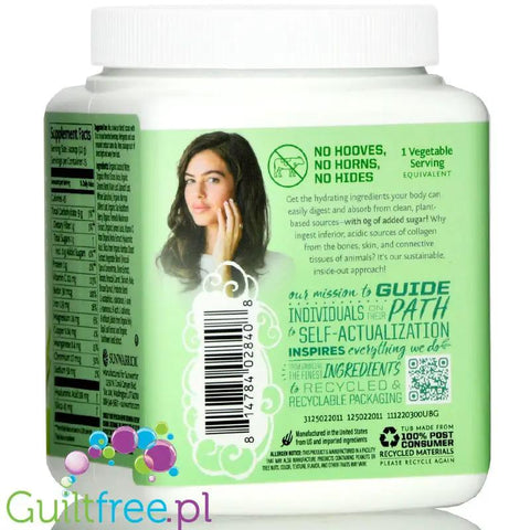 Sunwarrior Beauty Greens Collagen Booster Unflavored - wegańska formuła stymulująca wytwarzanie kolagenu by Sunwarrior (sunwarrior-beauty-greens-collagen-booster-unflavored-weganska-formula-stymulujaca)