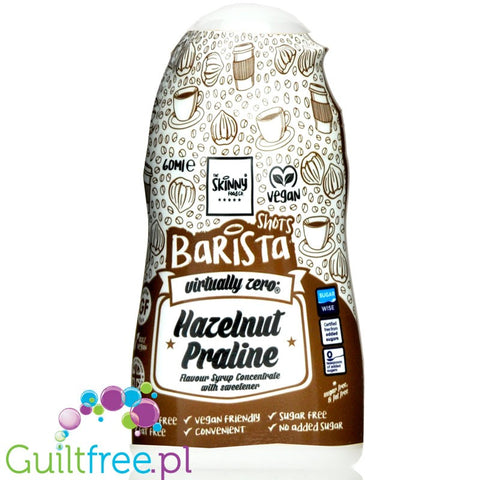 Skinny Food Barista Shot Hazelnut Praline - skoncentrowane kropelki słodzące do kawy, smak Pralinka Czekoladowa z Orzechami by Skinny Food (skinny-food-barista-shot-hazelnut-praline-skoncentrowane-kropelki-slodzace-do-kawy-smak-pralinka-czekoladowa-z-orzechami)