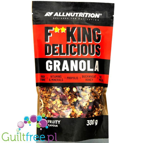 AllNutrition FitKing Delicious Fruity - granola owocowa z miodem i pyłkiem pszczelim by AllNutrition (allnutrition-fitking-delicious-fruity-granola-owocowa-z-miodem-i-pylkiem-pszczelim)